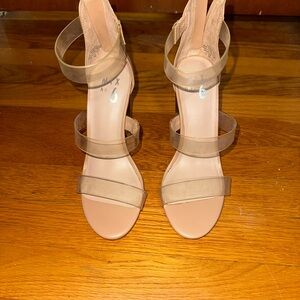 Mix No. 6 Nude Strappy Heels